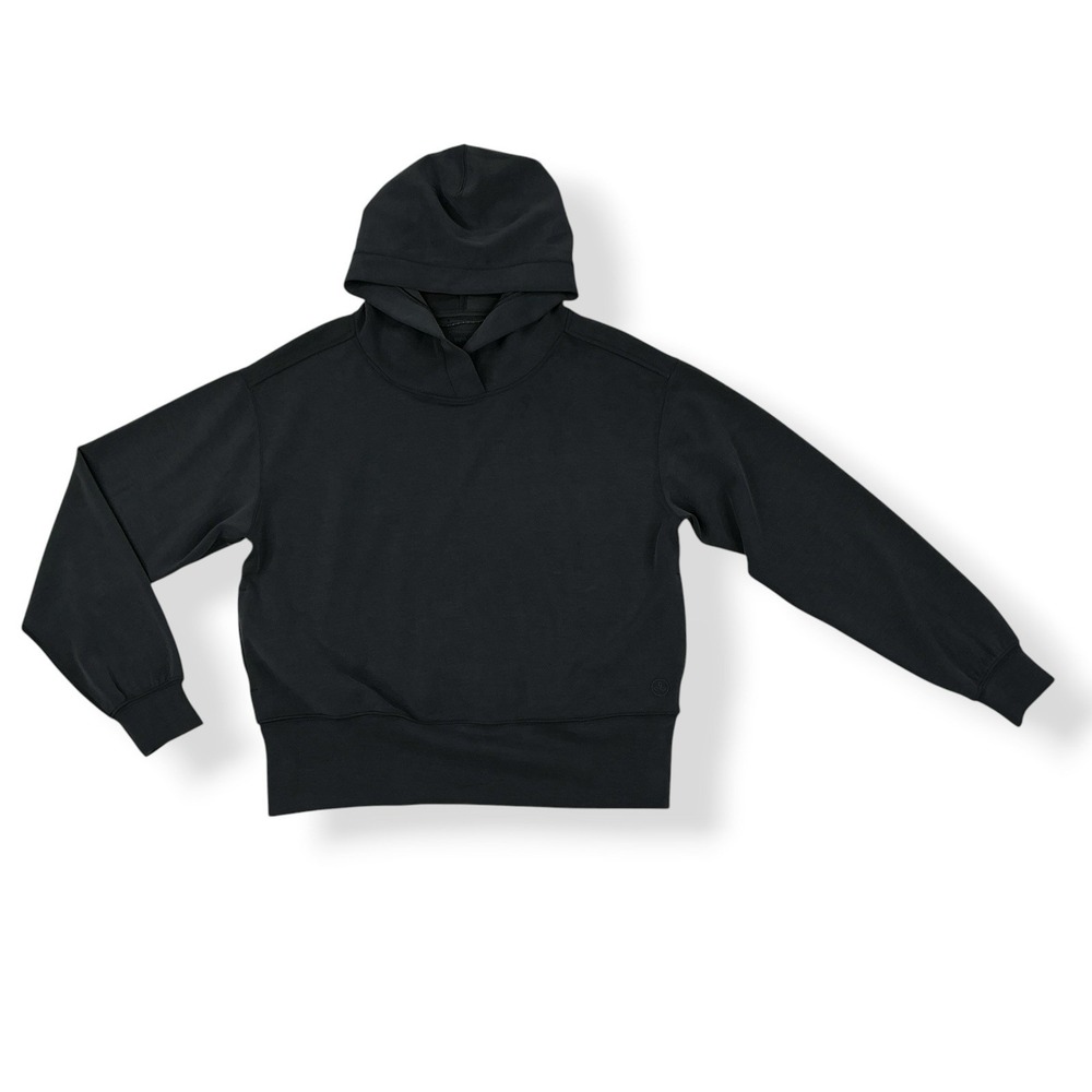 Prana Sweatshirt Women XS Black Long Sleeve Hoodie Activewear Athleisure
